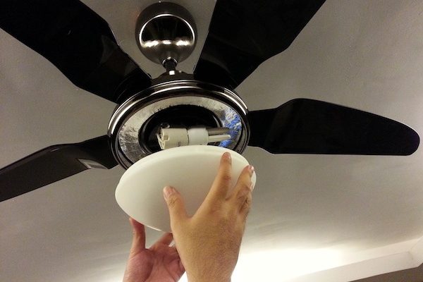 How To Install A Ceiling Fan, Installing A Ceiling Fan Where A Light Fixture Exists